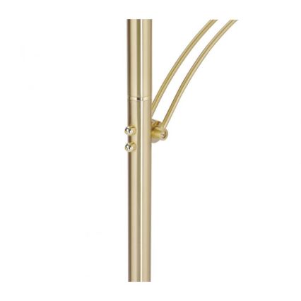 Paul Neuhaus - LED Dimbar Golvlampa ARTUR 2xLED/21W+1xLED/6W/230V guld