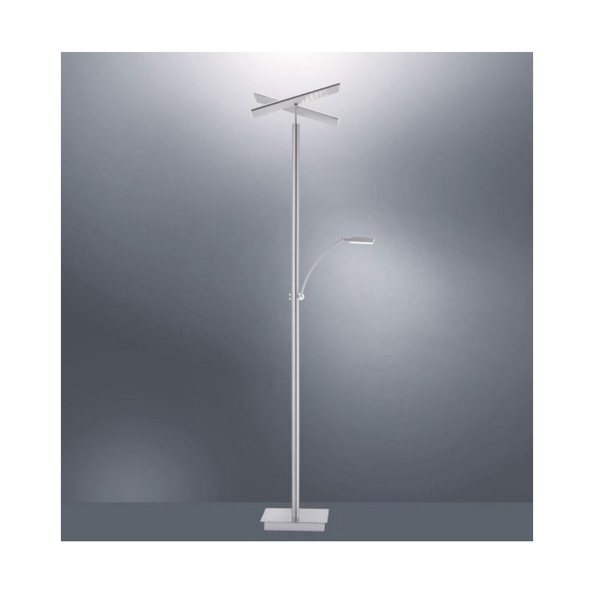 Paul Neuhaus - LED Dimbar Golvlampa ARTUR 2xLED/27W+1xLED/6W/230V