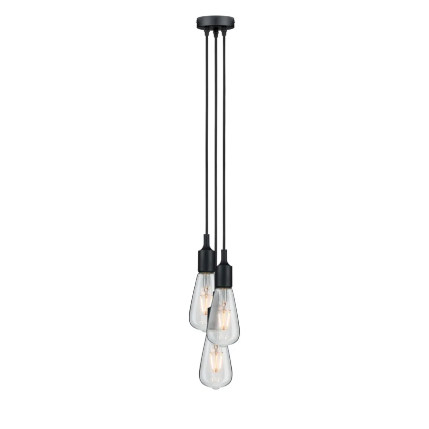 Paulmann 50382 - 3xE27/60W Strömkabel KETIL 230V