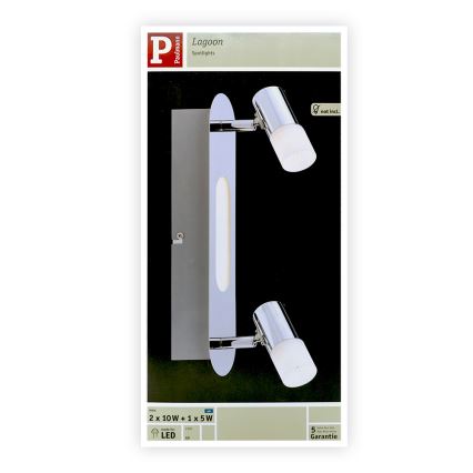 Paulmann 66647 - LED spotlight 2xG9/10W/230V + LED/5W