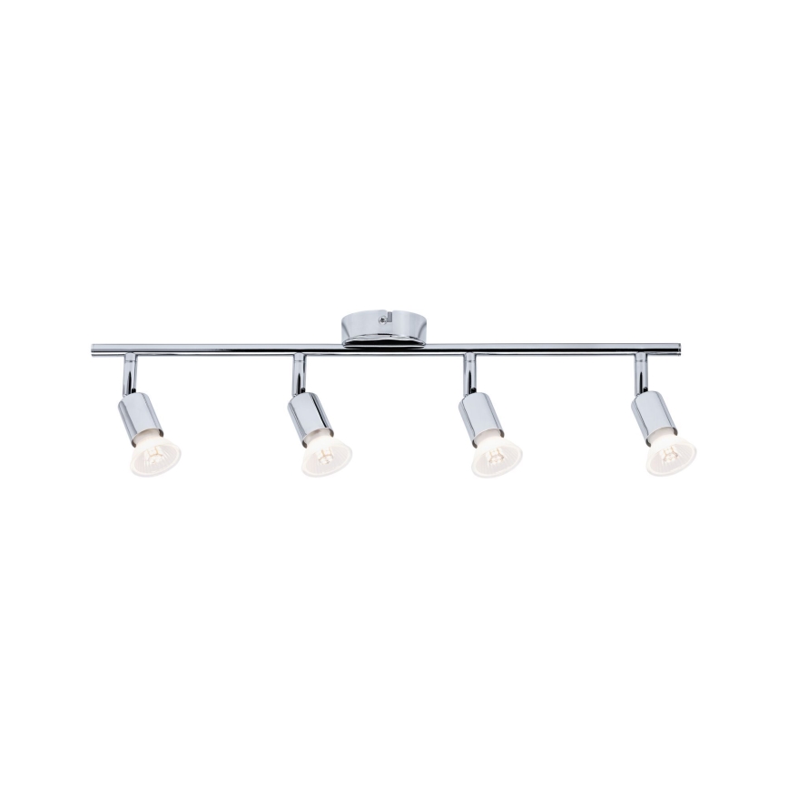Paulmann 66753 - 4xGU10/10W IP44 Badrumsspotlight CAROLINA 230V