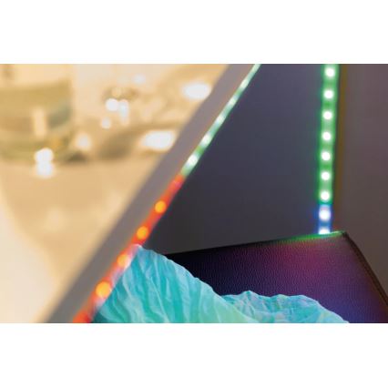 Paulmann 70480 - LED RGBW/16,5W Dimbar remsa DIGITAL 5 m 230V + fjärrkontroll