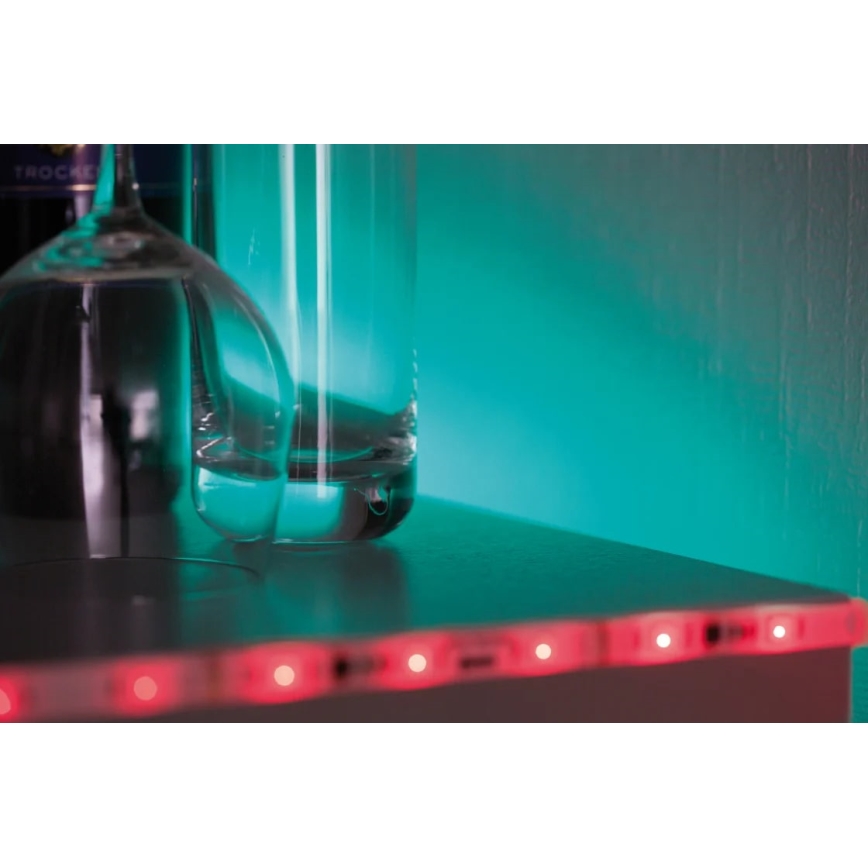 Paulmann 70480 - LED RGBW/16,5W Dimbar remsa DIGITAL 5 m 230V + fjärrkontroll