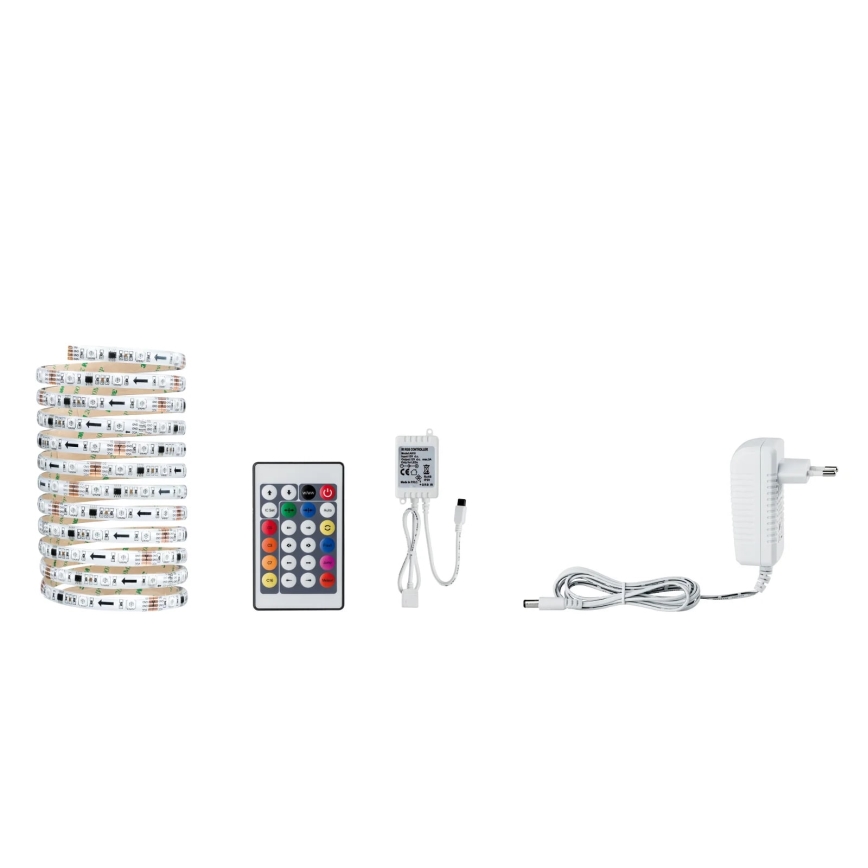 Paulmann 70481 - LED RGBW/9,6W Dimbar remsa DIGITAL 3 m 230V + fjärrkontroll