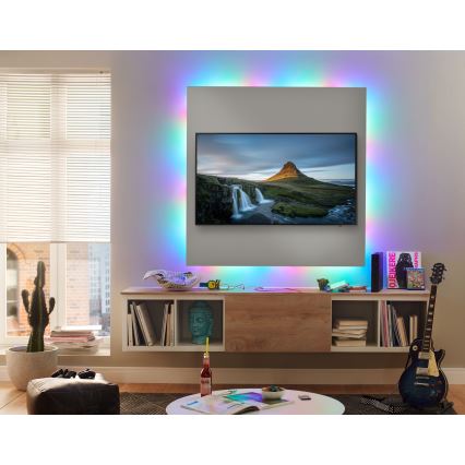Paulmann 70513 - LED RGB/10W Dimbar ljusslinga SIMPLED 5m 230V + Fjärrstyrd