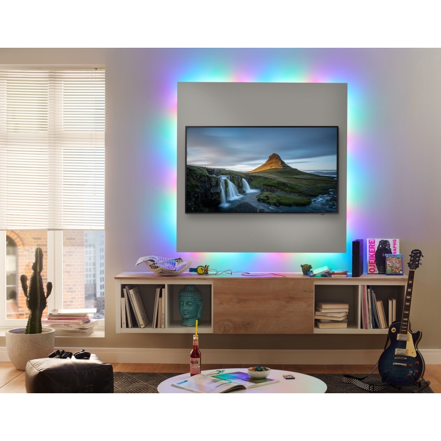 Paulmann 70514 - LED RGB/15W Dimbar remsa SIMPLED 7,5m 230V + fjärrkontroll