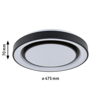 Paulmann 70545 - LED RGBW/38,5W Dimbar taklampa RAINBOW 230V 3000-6500K + fjärrkontroll