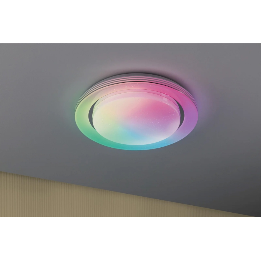 Paulmann 70546 - LED RGBW/22W Dimbar taklampa RAINBOW 230V 3000-6500K + fjärrkontroll