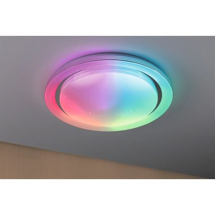 Paulmann 70547 - LED RGBW/38,5W Dimbar taklampa RAINBOW 230V 3000-6500K + fjärrkontroll