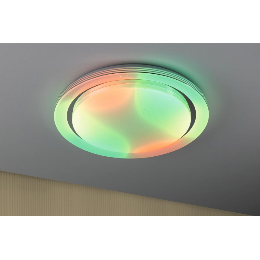 Paulmann 70547 - LED RGBW/38,5W Dimbar taklampa RAINBOW 230V 3000-6500K + fjärrkontroll