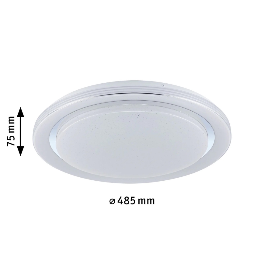 Paulmann 70547 - LED RGBW/38,5W Dimbar taklampa RAINBOW 230V 3000-6500K + fjärrkontroll