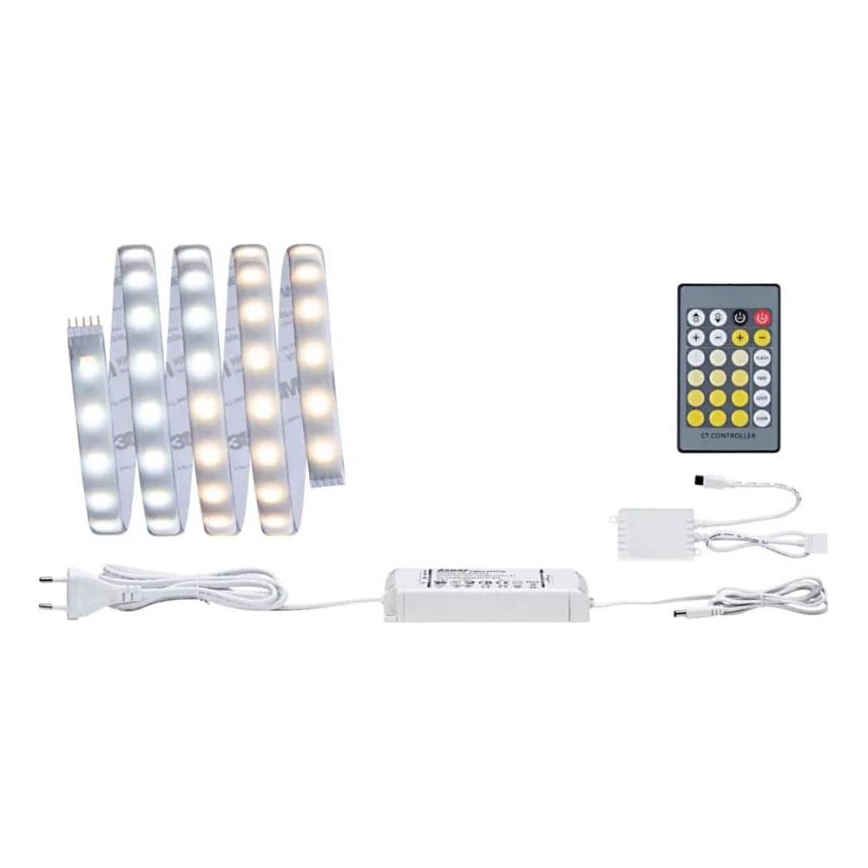 Paulmann 70623 - LED/10W IP44 Ljusreglerad badrum list MAXLED 1,5 m 2700-6500K 230V + fjärrkontroll