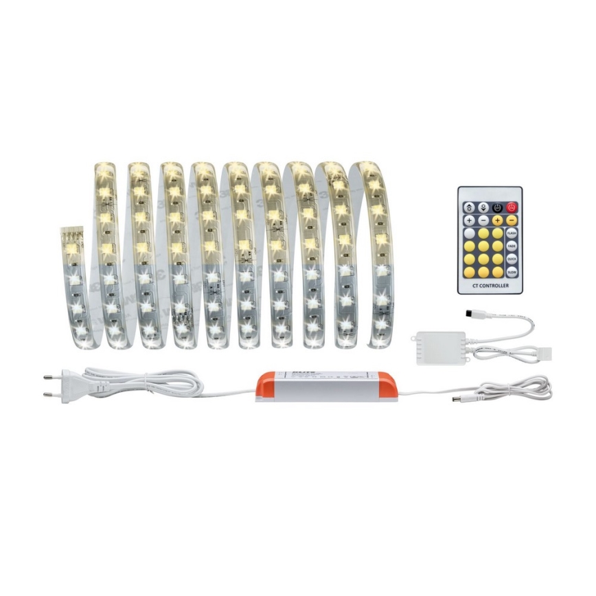 Paulmann 70624 - LED/20W Dimbar remsa MAXLED 3m 230V + fjärrkontroll