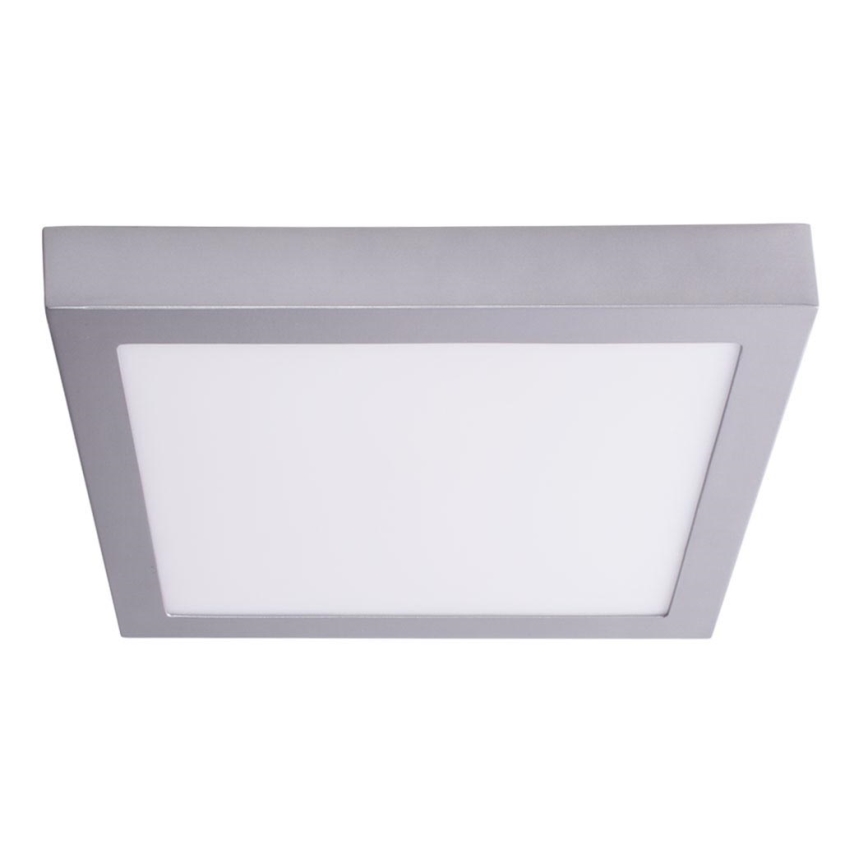Paulmann 70650 - LED/17W Taklampa LUNAR 230V 30x30 cm matt krom