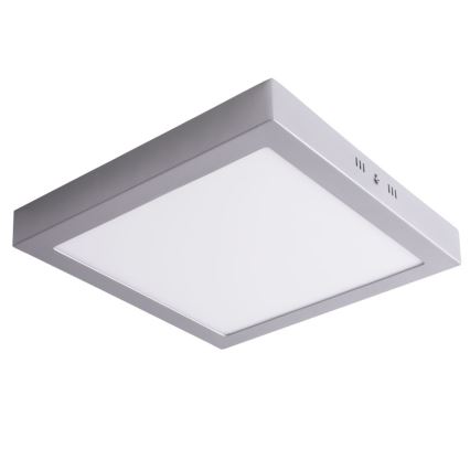 Paulmann 70650 - LED/17W Taklampa LUNAR 230V 30x30 cm matt krom