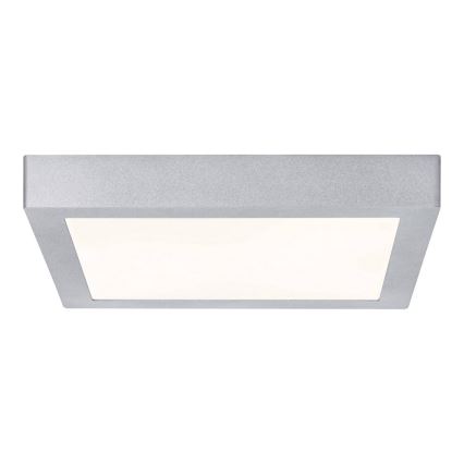 Paulmann 70650 - LED/17W Taklampa LUNAR 230V 30x30 cm matt krom