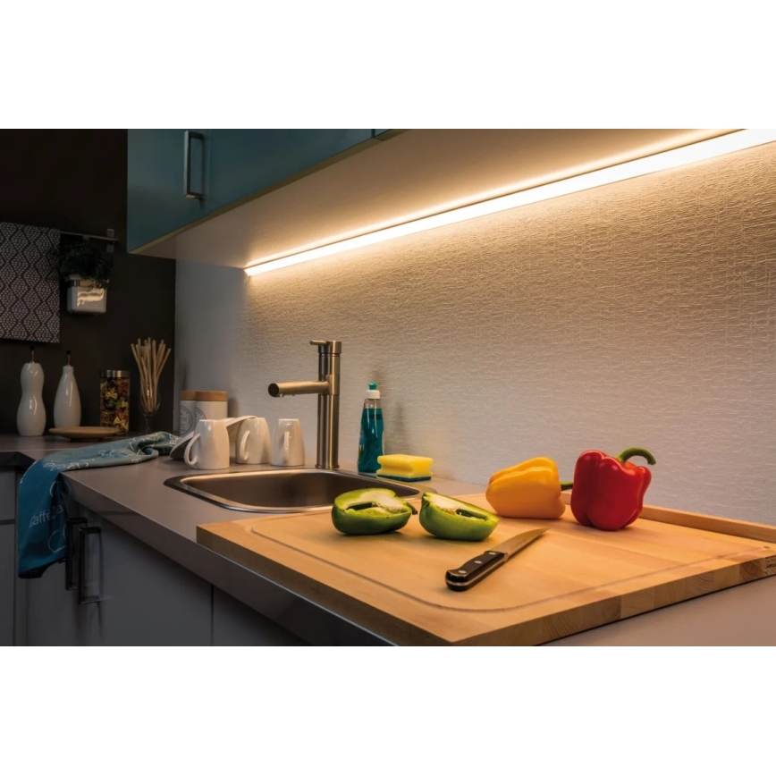Paulmann 70665 - LED/18W IP44 Ljusreglerad badrum list MAXLED 3 m 6500K 230V