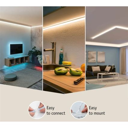 Paulmann 70671 - LED/18W IP44 Dimbar badrumremsa MAXLED 1,5 m 6500K 230V