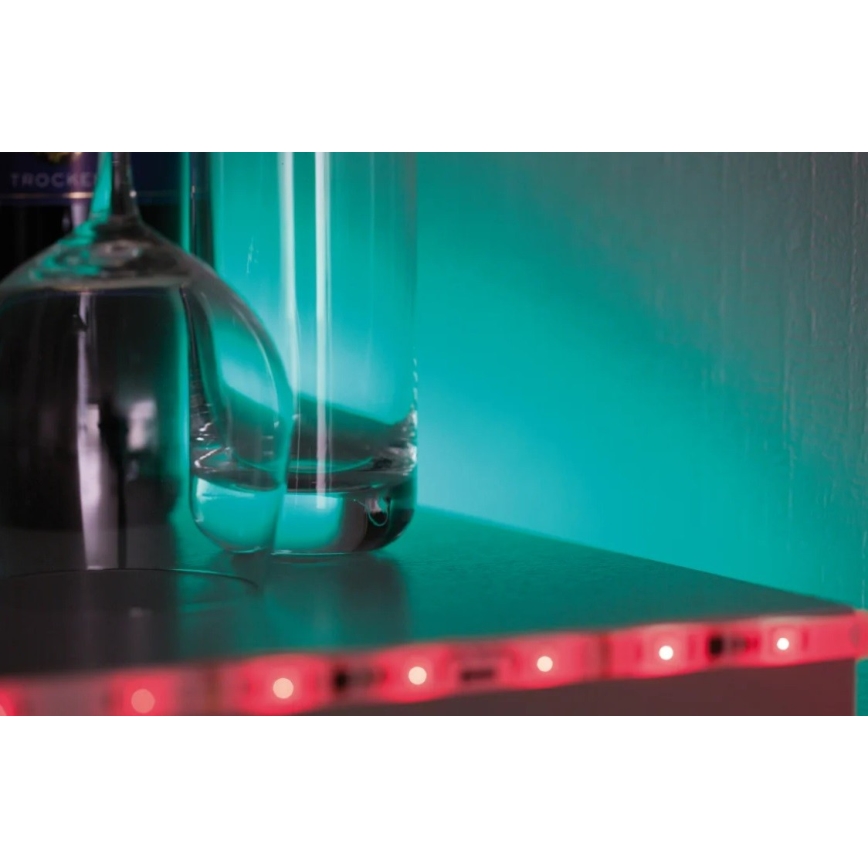 Paulmann 70696 - LED RGBW/8W Ljusreglerad list DIGITAL 3m 230V + fjärrkontroll
