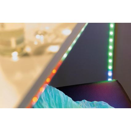 Paulmann 70696 - LED RGBW/8W Ljusreglerad list DIGITAL 3m 230V + fjärrkontroll