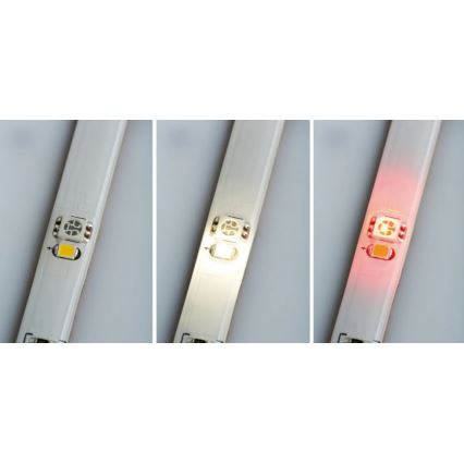 Paulmann 70697 - LED RGBW/10,5W Ljusreglerad list DIGITAL 4,8m 230V + fjärrkontroll