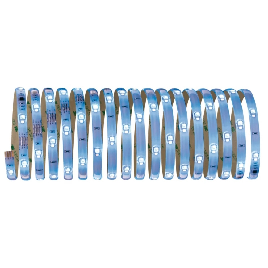 Paulmann 70697 - LED RGBW/10,5W Ljusreglerad list DIGITAL 4,8m 230V + fjärrkontroll