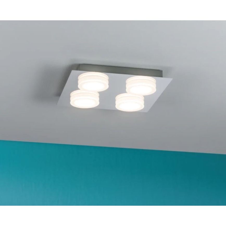 Paulmann 70875 - 4xLED/5W IP23 badrumstakbelysning  DORADUS 230V