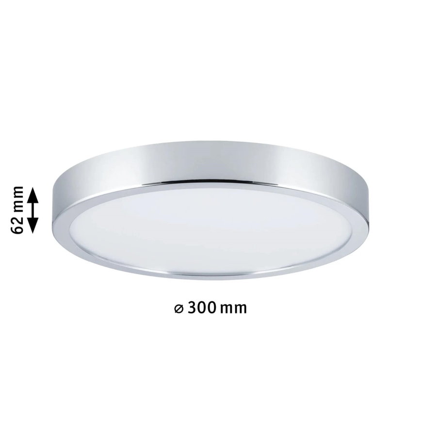 Paulmann 70882-LED/22,5W IP44 Ljusreglerad vägglampa för badrum AVIAR 230V