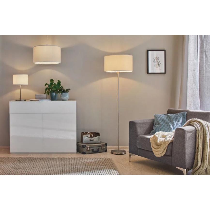 Paulmann 70922 - 1xE27/60W Golvlampa TESSA 230V