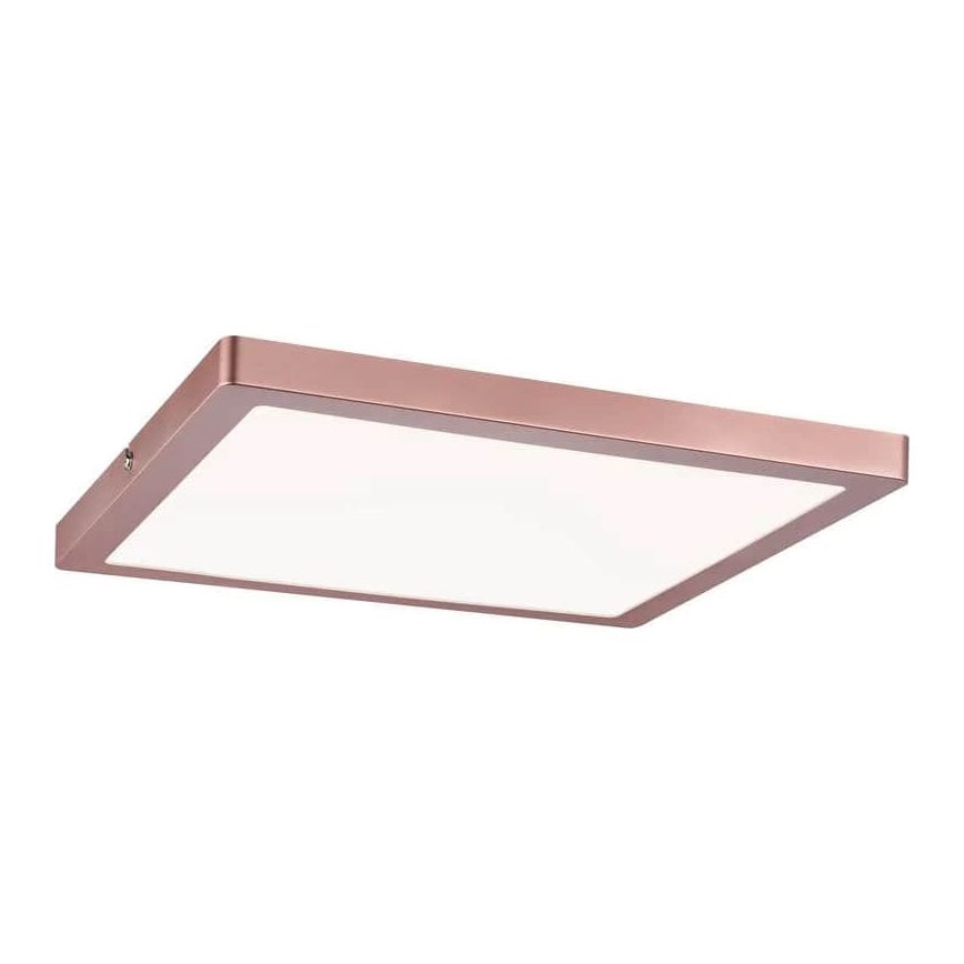 Paulmann 70941 - LED/20W Fäst panel ATRIA 230V 4000K 30x30 cm Roséguld