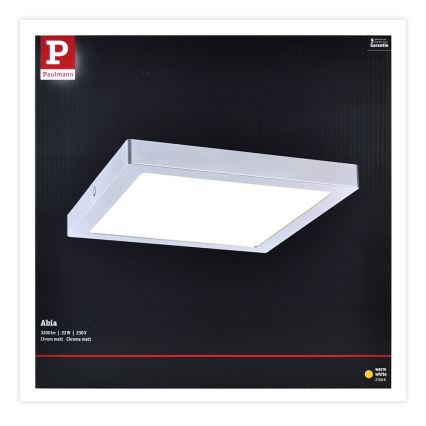 Paulmann 70982 - LED/22W Takbelysning ABIA 230V
