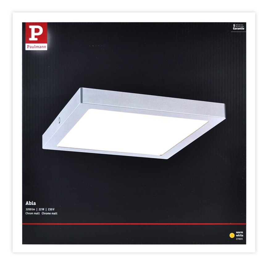 Paulmann 70982 - LED/22W Takbelysning ABIA 230V