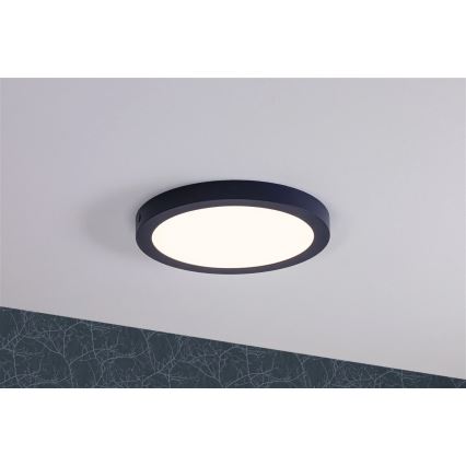 Paulmann 70986  - LED/22W Taklampa  ABIA 230V mörkblå
