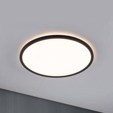 Paulmann 70999 - LED/22W Dimbart panel ATRIA 230V 3000K Ø 42 cm svart