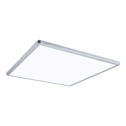 Paulmann 71009 - LED/22W Ljusreglerad panel ATRIA 230V 4000K 42x42 cm matt krom