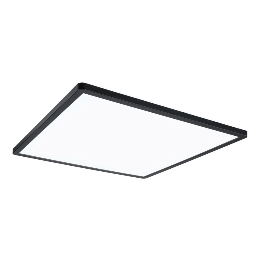 Paulmann 71016 - LED/22W Dimbart panel ATRIA 230V 4000K 42x42 cm svart