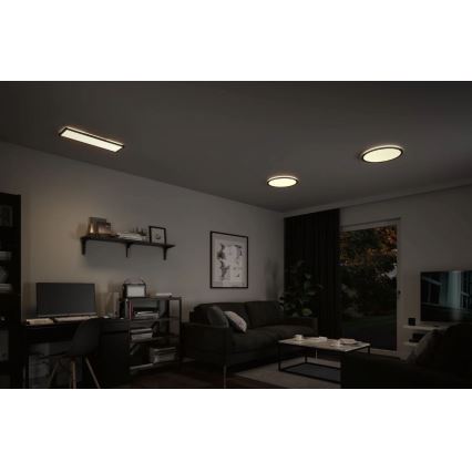 Paulmann 71016 - LED/22W Ljusreglerad panel ATRIA 230V 4000K 42x42 cm svart