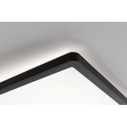 Paulmann 71016 - LED/22W Ljusreglerad panel ATRIA 230V 4000K 42x42 cm svart