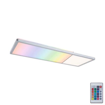 Paulmann 71020 - LED/20W RGBW Ljusreglerad panel ATRIA 230V 4000K 20x58 cm + fjärrkontroll
