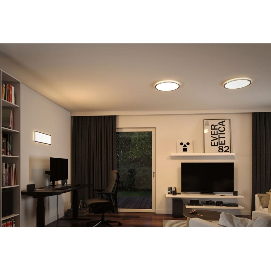 Paulmann 71020 - LED/20W RGBW Ljusreglerad panel ATRIA 230V 4000K 20x58 cm + fjärrkontroll