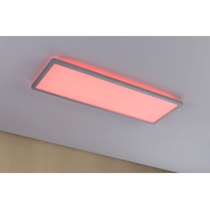 Paulmann 71020 - LED/20W RGBW Ljusreglerad panel ATRIA 230V 4000K 20x58 cm + fjärrkontroll