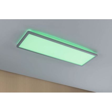 Paulmann 71020 - LED/20W RGBW Ljusreglerad panel ATRIA 230V 4000K 20x58 cm + fjärrkontroll