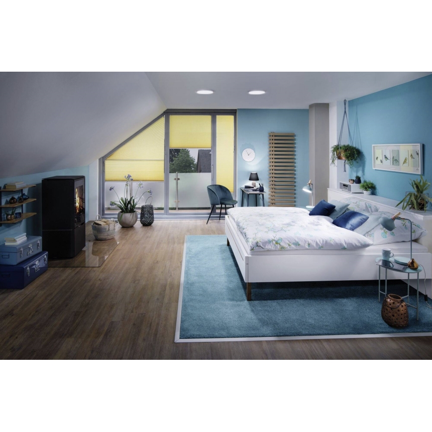 Paulmann 71021 - LED/22W Taklampa ABIA 230V vit