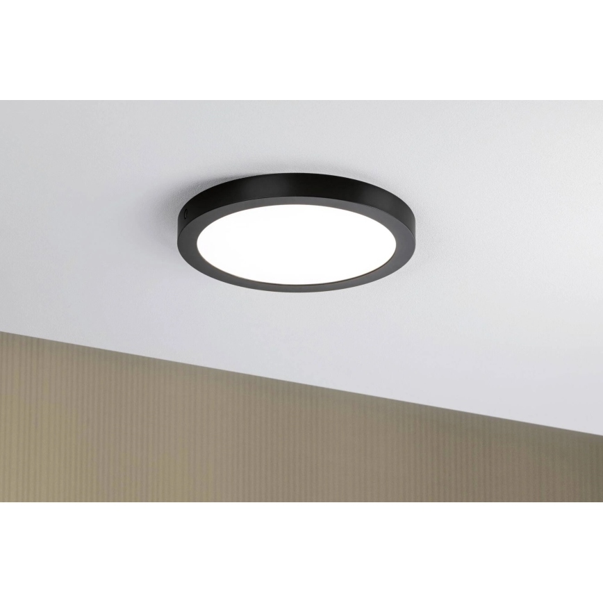 Paulmann 71025 - LED/22W Taklampa ABIA 230V svart