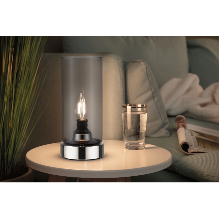 Paulmann 77056 - 1xE14/20W Dimbar touch bordslampa PINJA 230V