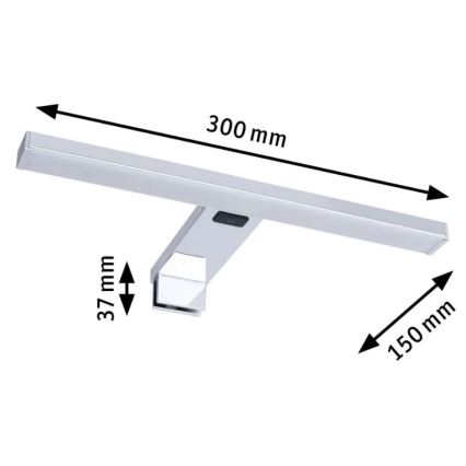 Paulmann 78950 - LED/3,7W IP44 Spegelbelysning för badrum SELO 2700-6500K 230V