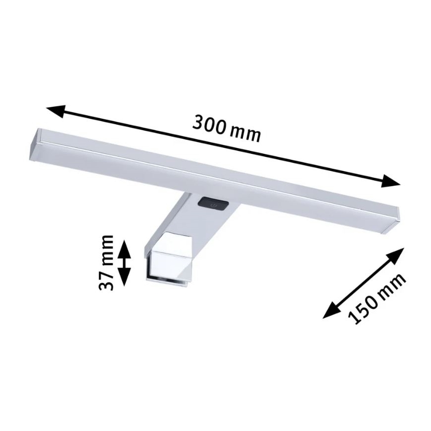 Paulmann 78950 - LED/3,7W IP44 Spegelbelysning för badrum SELO 2700-6500K 230V