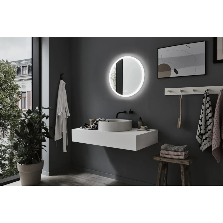 Paulmann 78952- LED/21W IP44 Ljusreglerad badrum uppvärmd bakbelysning spegel MIRA 230V