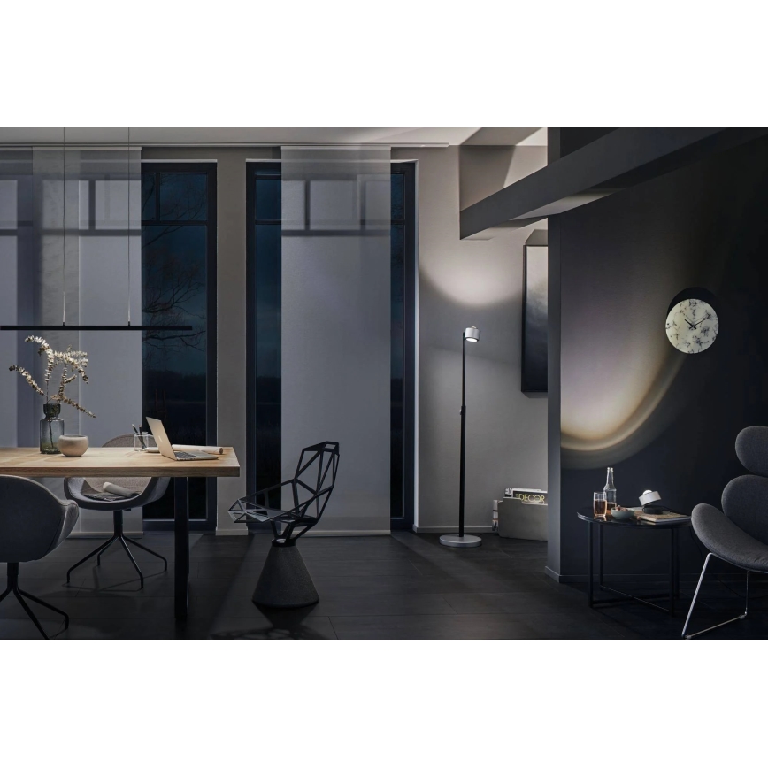 Paulmann 79693 - LED/42W Ljusreglerad ljuskrona på snöre LENTO 230V svart