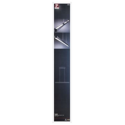 Paulmann 79693 - LED/42W Ljusreglerad ljuskrona på snöre LENTO 230V svart